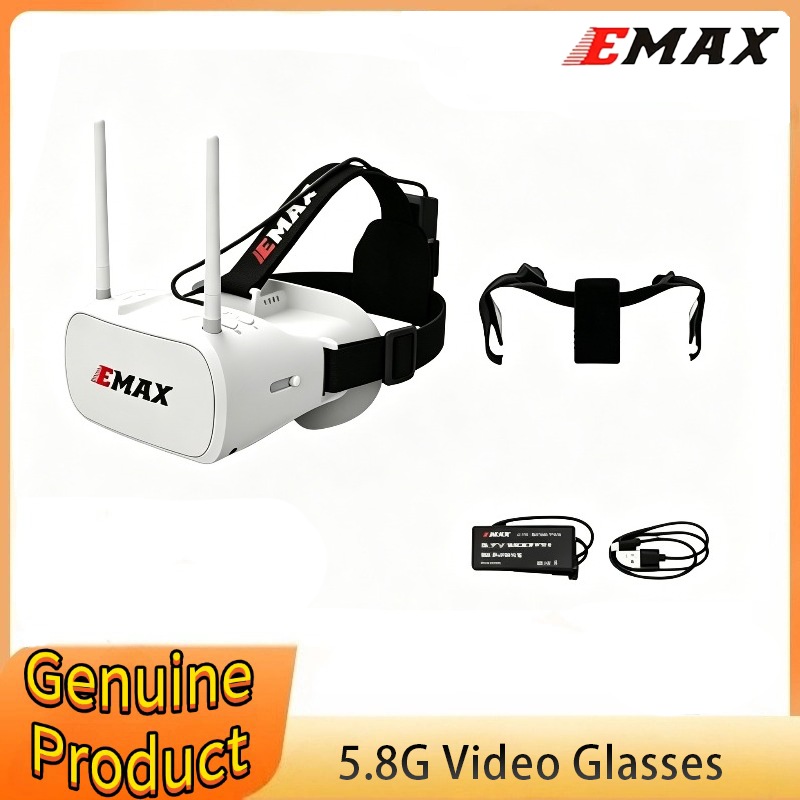 Fpv Goggles Headset - Kacamata FPV Emax 5.8G 48CH Tinyhawk