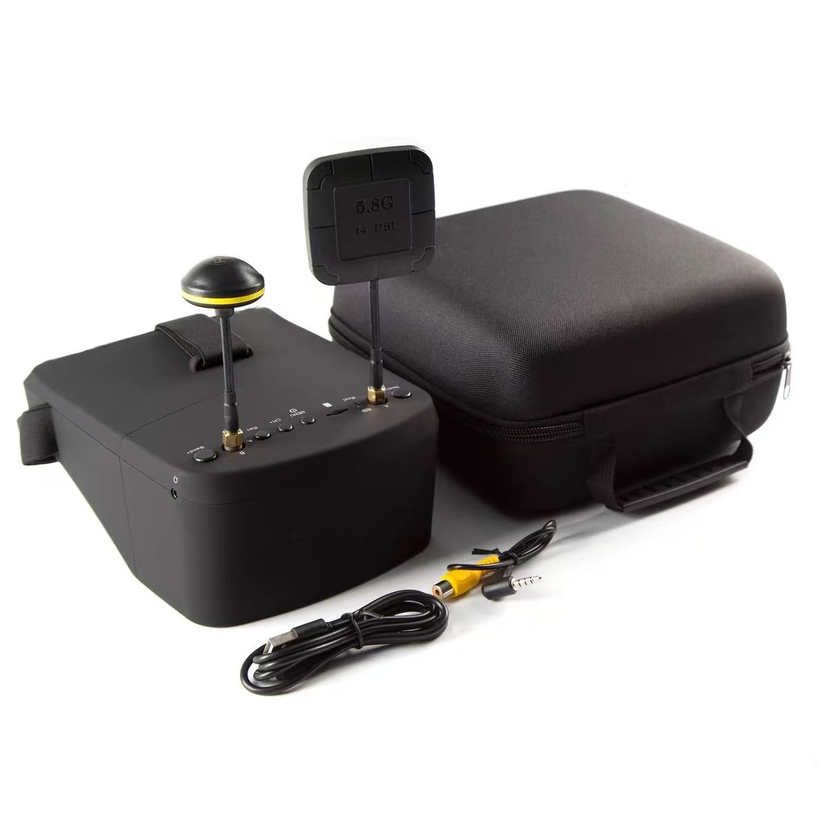 Fpv Goggles Headset - Kacamata FPV EV800D Layar 5-Inci yang