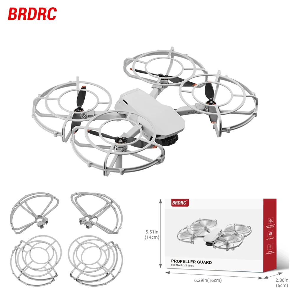 Drone Propeller Guards - BRDRC penjaga baling-baling, untuk DJI Mini