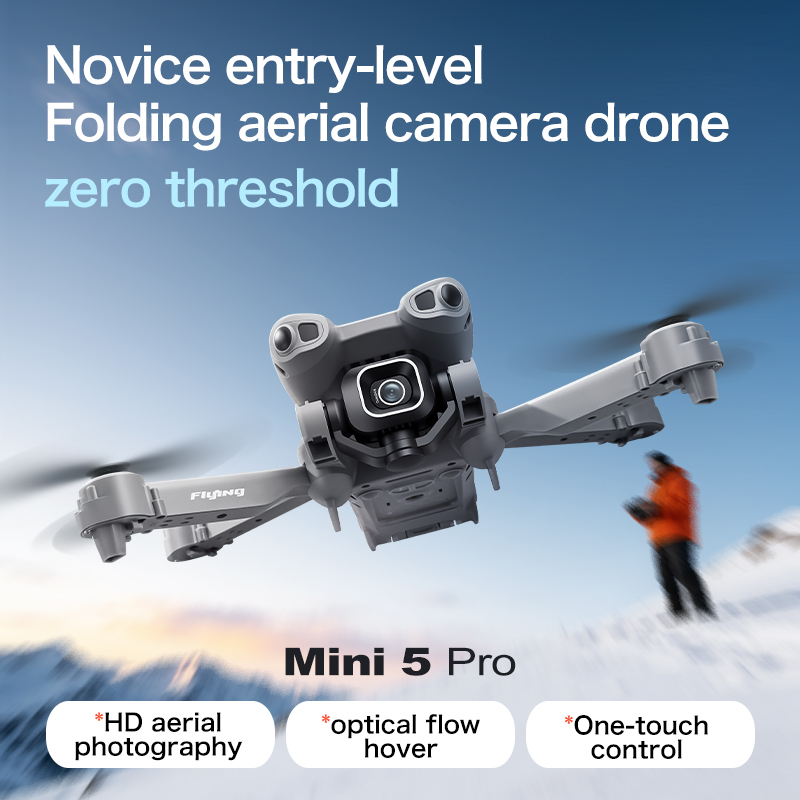 Drone Top Rc - Mini5 Pro Drone Portabel HD Fotografi