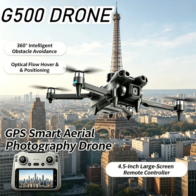 Drone Smart Rc Foldable - Drone Pintar GPS G500 Asli dengan