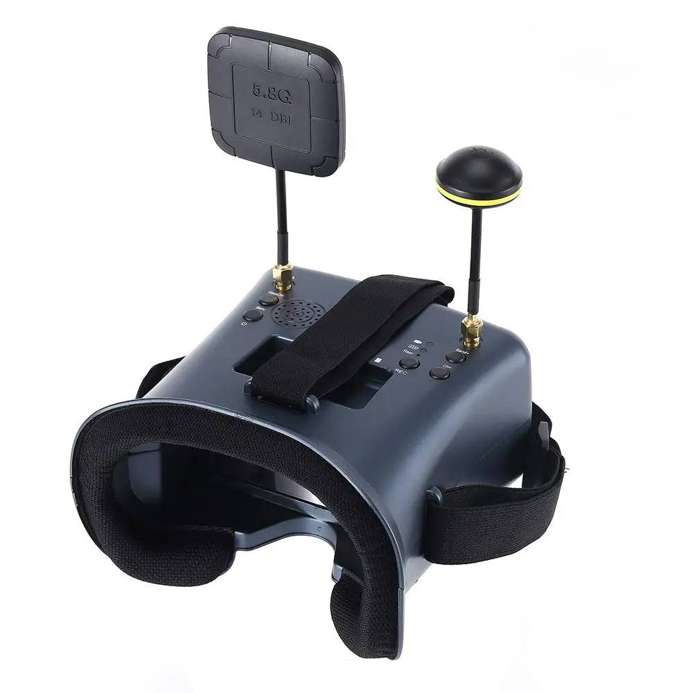 Fpv Goggles Headset - 5.8G 40CH 4.3 Inci 800*480 Headset