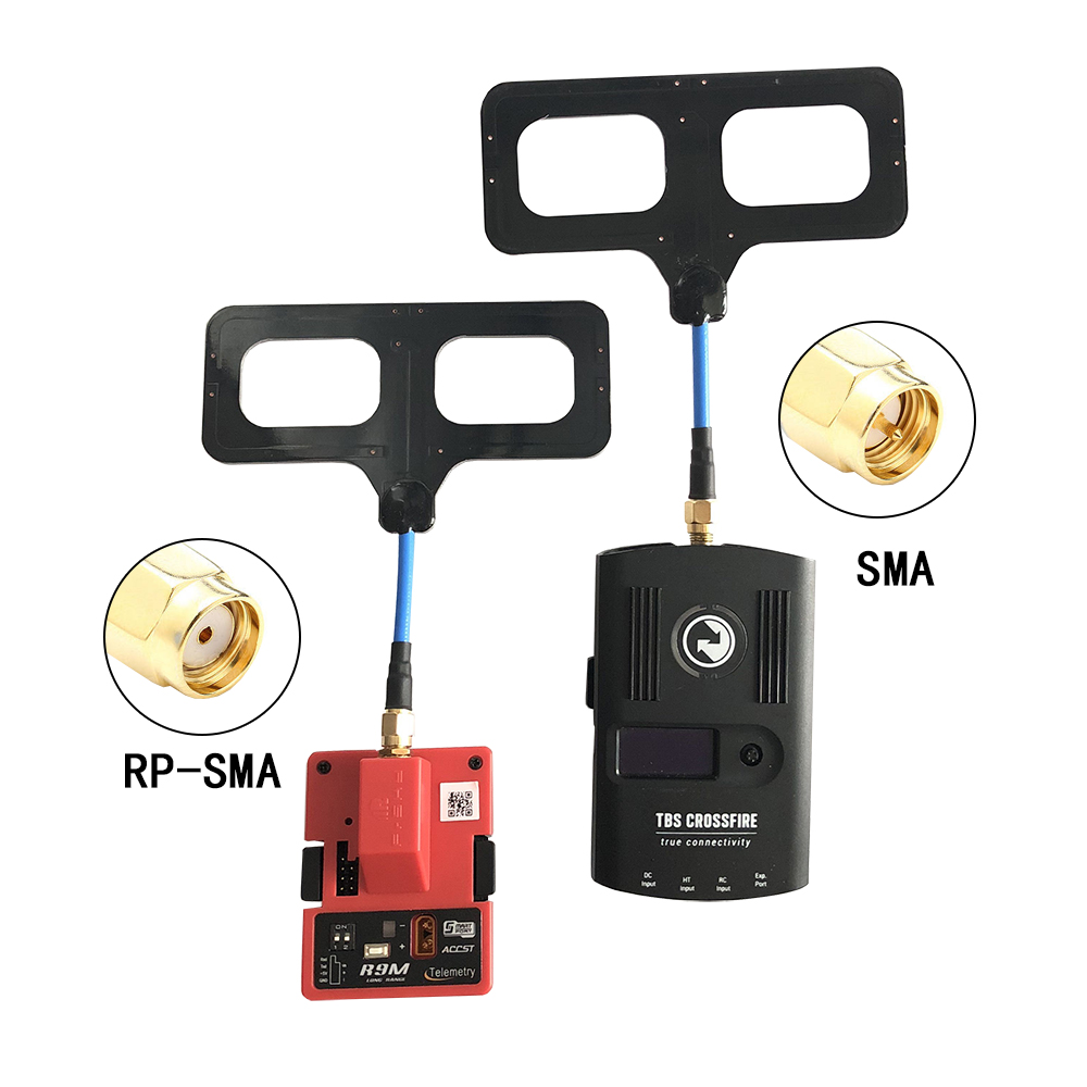Frsky Receiver Module - Moxon 915 MHz Jarak Jauh Antena