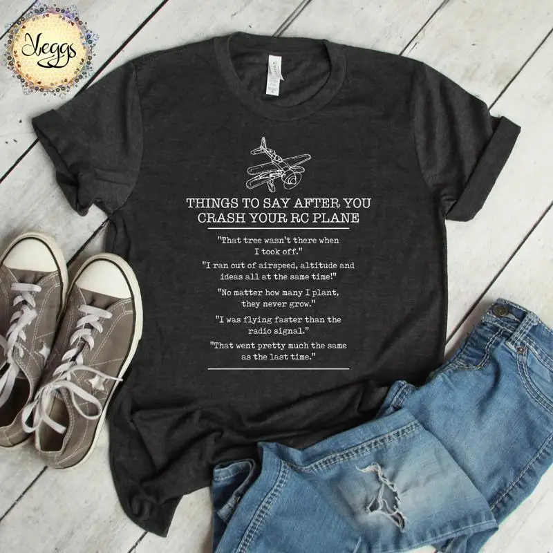 Drone Top Rc - Kaos Pesawat Rc Lucu untuk Nerd