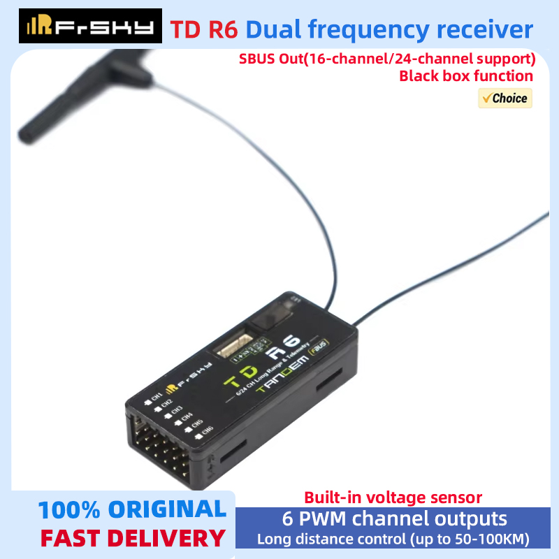 Frsky Receiver Module - Penerima FrSky TD R6 2.4G 900M