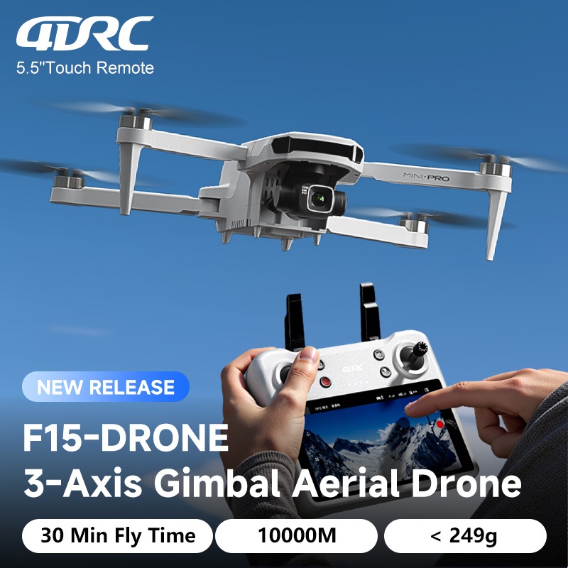 Drone Smart Rc Foldable - Drone Kamera 4DRC F15 8K dengan
