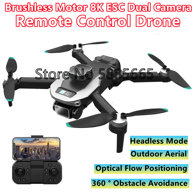 Drone Smart Rc Foldable - Drone RC WIFI FPV Brushless dengan