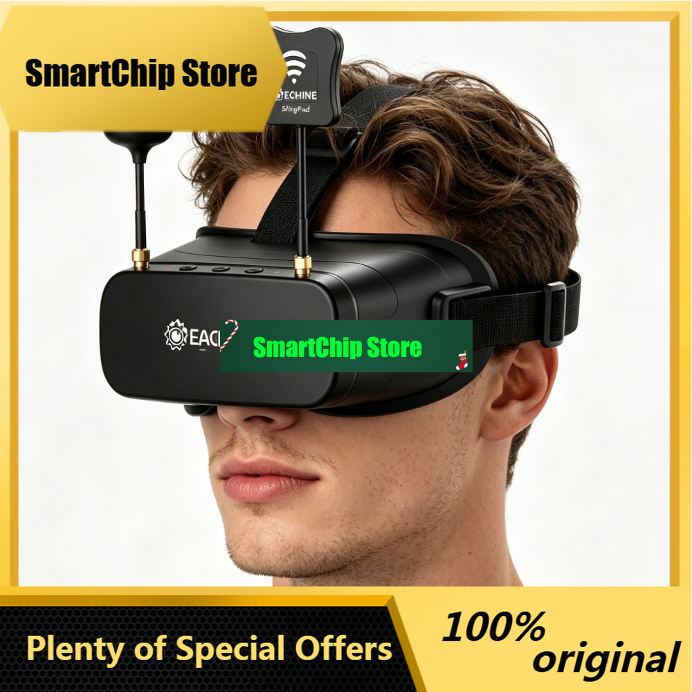 Fpv Goggles Headset - Kacamata FPV SmCpEachine EV800DM Varifocal 5.8G