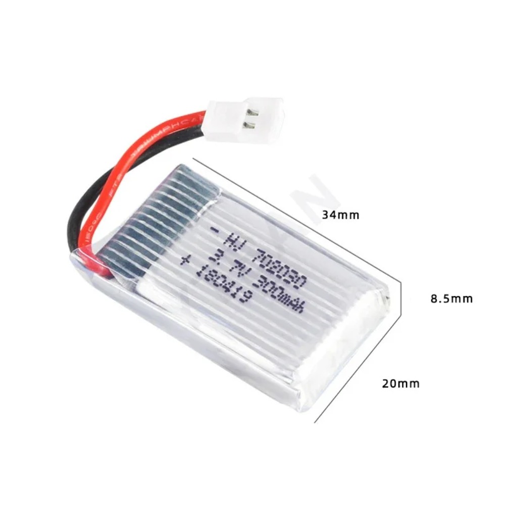 Baterai Lipo 3.7V 300mAH Untuk - Eachine Drone E010 ulasan dan harga