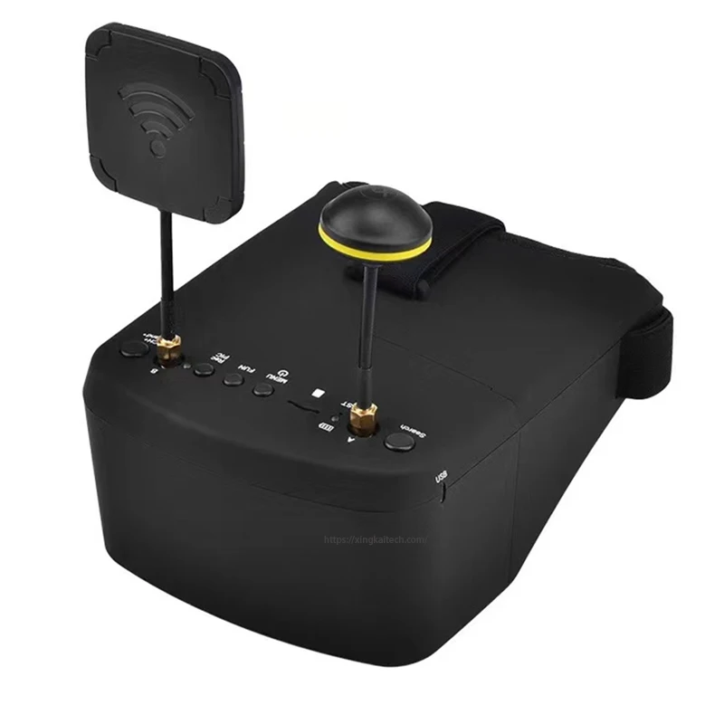 Kacamata FPV SmCpDJI V2 5.8G 4 - Fpv Goggles Headset ulasan dan harga