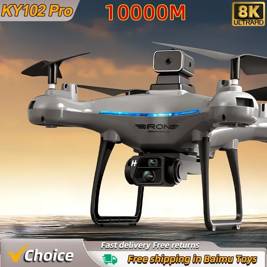KY102 Drone RC 8K kamera ganda - Drone Ky102 Rc ulasan dan harga