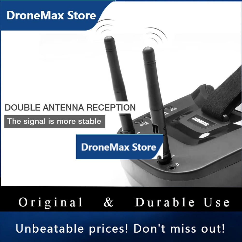 Kacamata FPV DroMa5.8G 40CH He - Fpv Goggles Headset ulasan dan harga