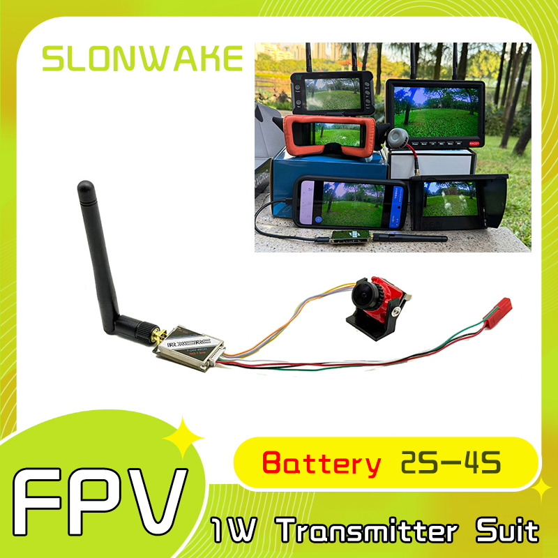 SLONWAKE 48CH 1000mW Pemancar  - Quadcopter Frame ulasan dan harga