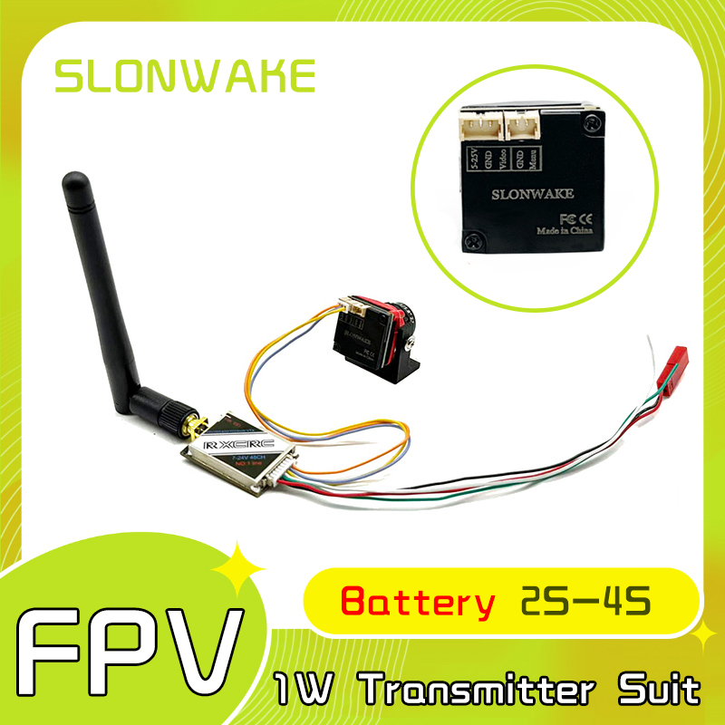 SLONWAKE 48CH 1000mW Pemancar  - Quadcopter Frame ulasan dan harga