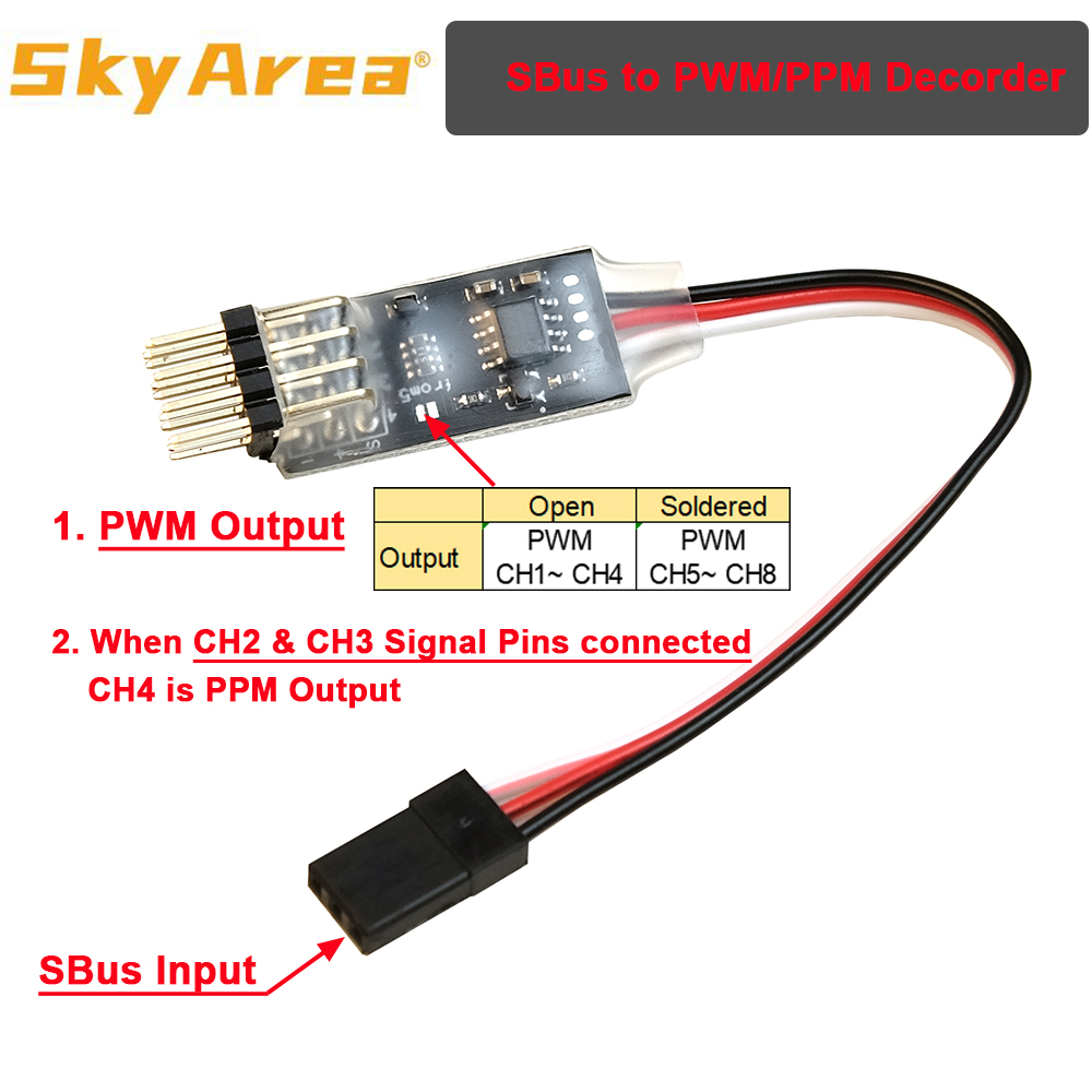 SkyArea SBUS PPM PWM deorder p - Frsky Receiver Module ulasan dan harga