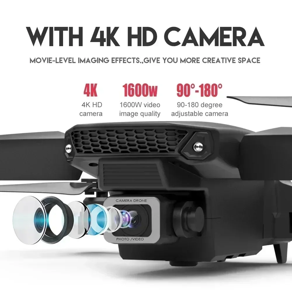 E88 Pro Drone FPV kamera sudut - Drone E88 Rc Quadcopter ulasan dan harga