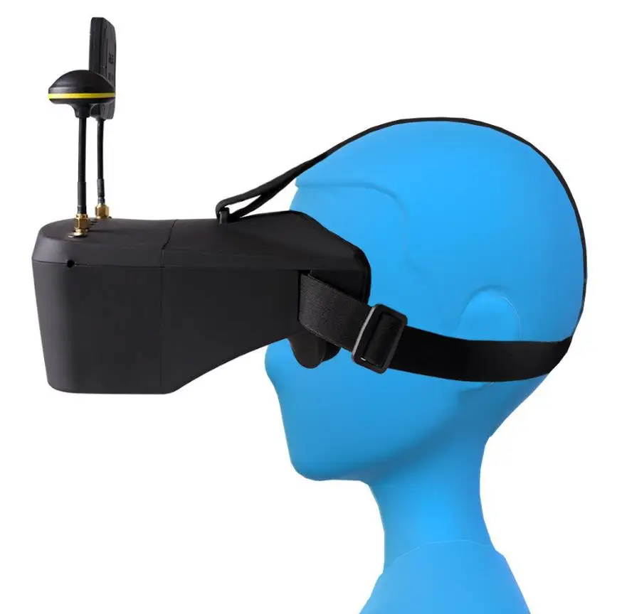 SmCp5.8G 40CH 5 Inci 800*480 H - Fpv Goggles Headset ulasan dan harga