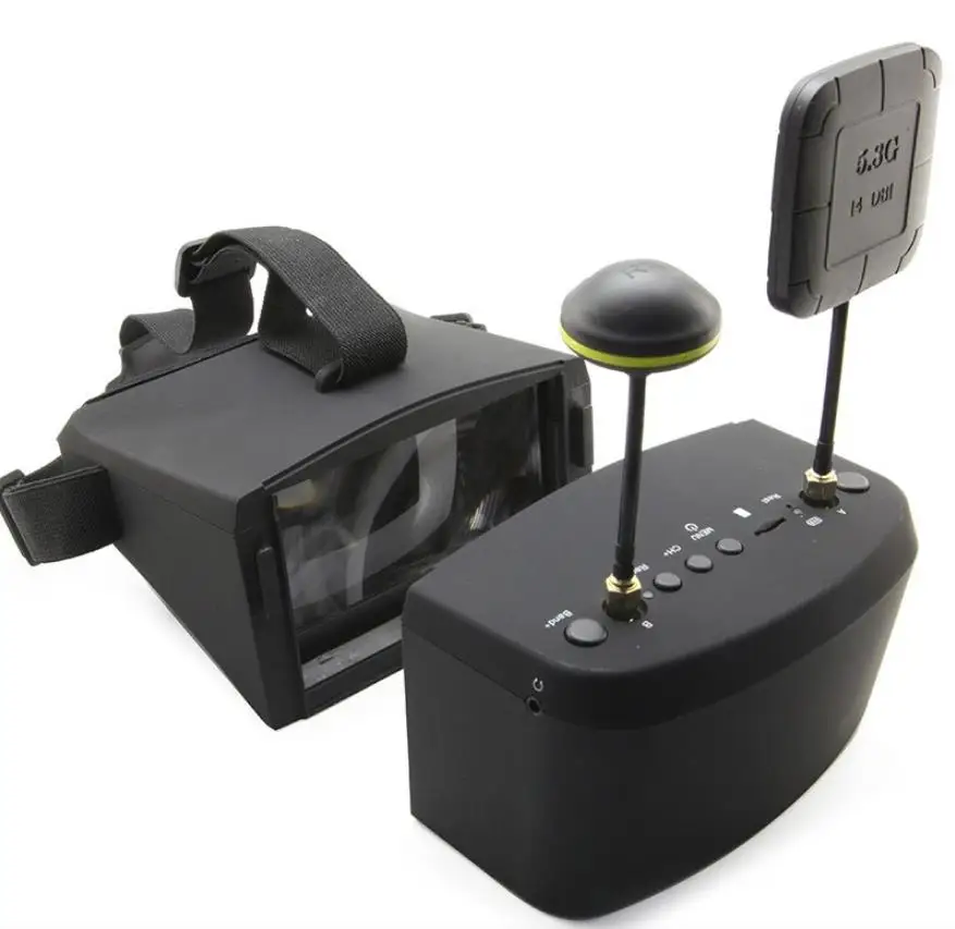SmCp5.8G 40CH 5 Inci 800*480 H - Fpv Goggles Headset ulasan dan harga