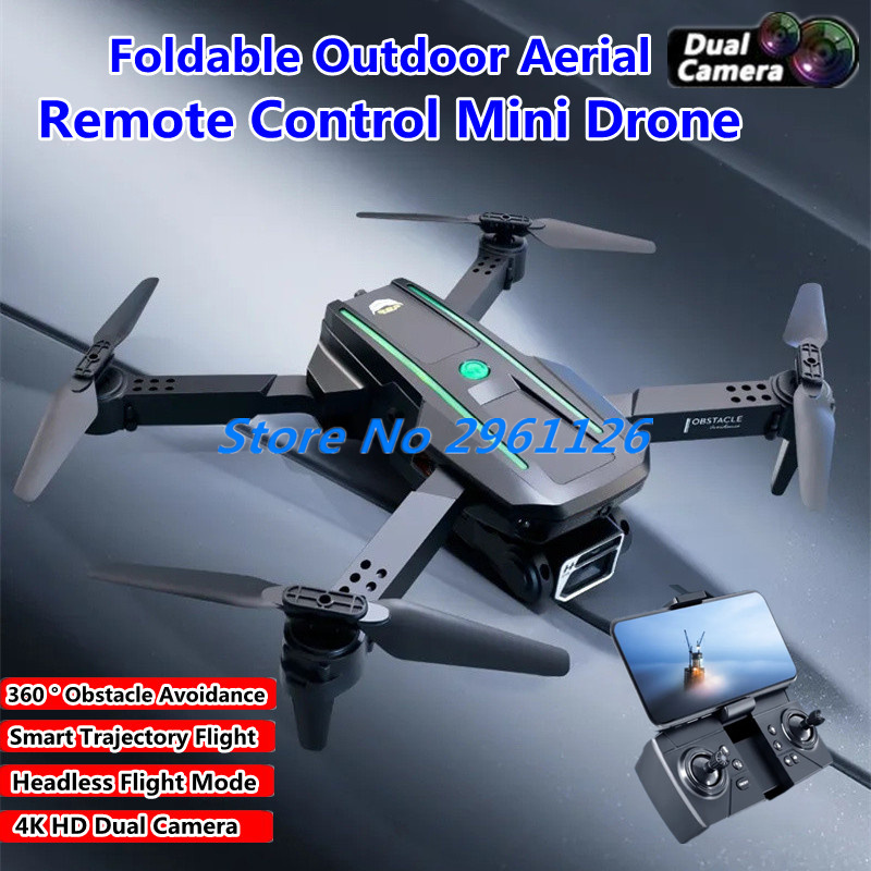 Drone Mini Lipat 4K untuk Luar - Drone Smart Rc Foldable ulasan dan harga