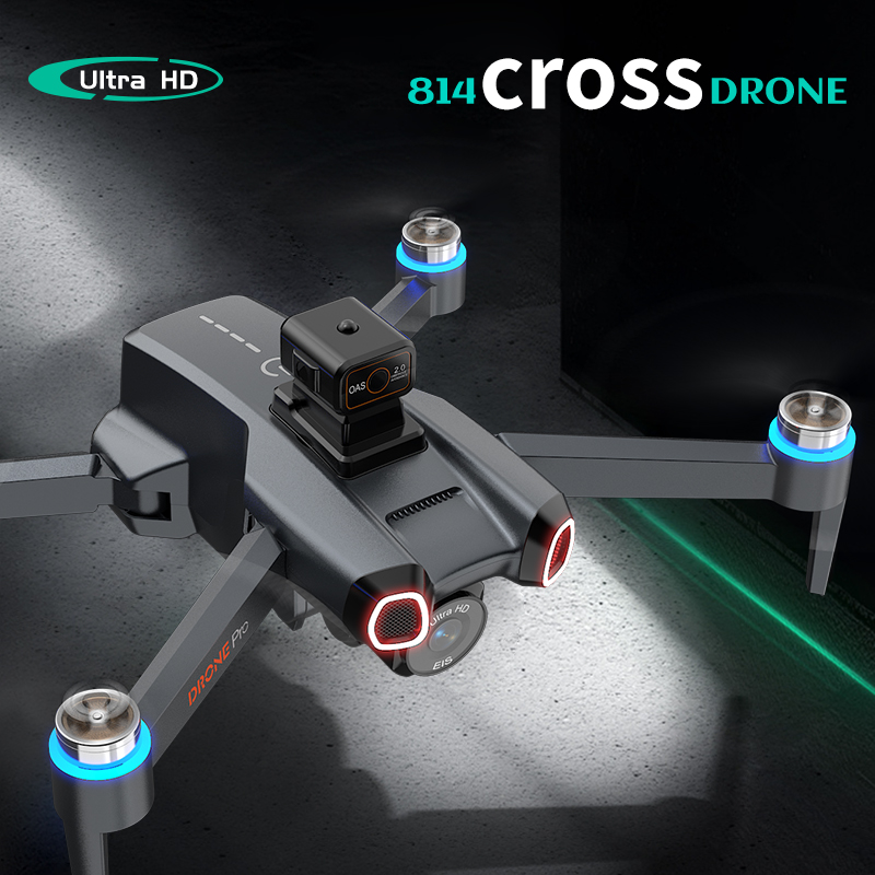 Drone FPV Pintar Original 814  - Drone Smart Rc Foldable ulasan dan harga