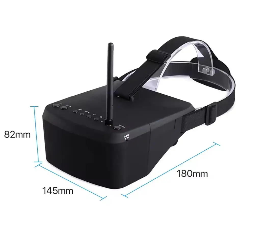Kacamata FPV SmCp5.8G 40CH 5 I - Fpv Goggles Headset ulasan dan harga