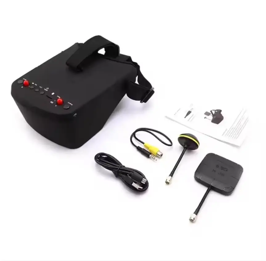 Kacamata FPV SmCp5.8G 40CH 5 I - Fpv Goggles Headset ulasan dan harga