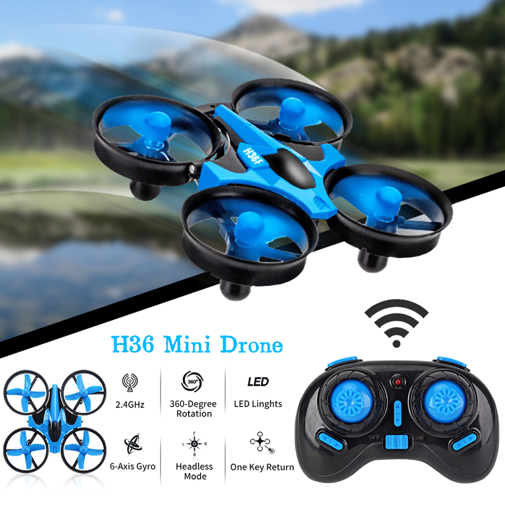 JJRC H36 Mini Drone Rc 4ch 6-A - Drone Without Rc ulasan dan harga
