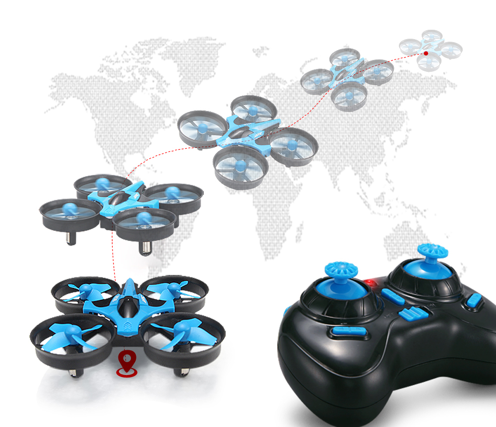 JJRC H36 Mini Drone Rc 4ch 6-A - Drone Without Rc ulasan dan harga