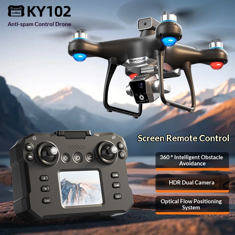 Drone Ky102 4K Hd Kamera Ganda - Drone Ky102 Rc ulasan dan harga