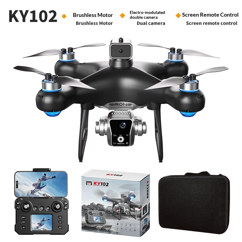 Drone Ky102 4K Hd Kamera Ganda - Drone Ky102 Rc ulasan dan harga