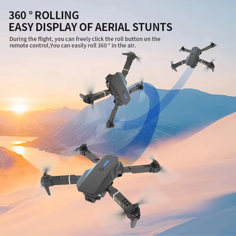 Drone E88 Baru 2026 Kamera HD  - Drone Top Rc ulasan dan harga
