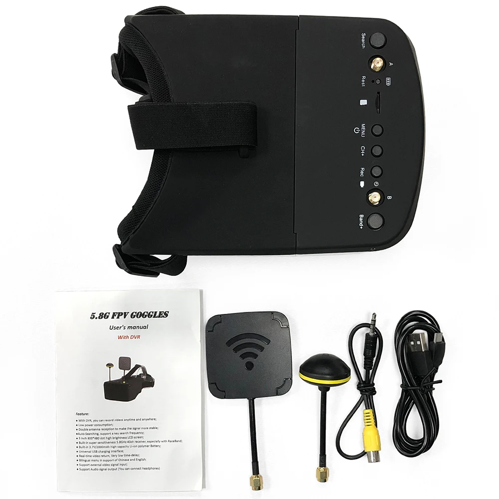 Kacamata FPV UniFly 9IMOD LS-8 - Fpv Goggles Headset ulasan dan harga