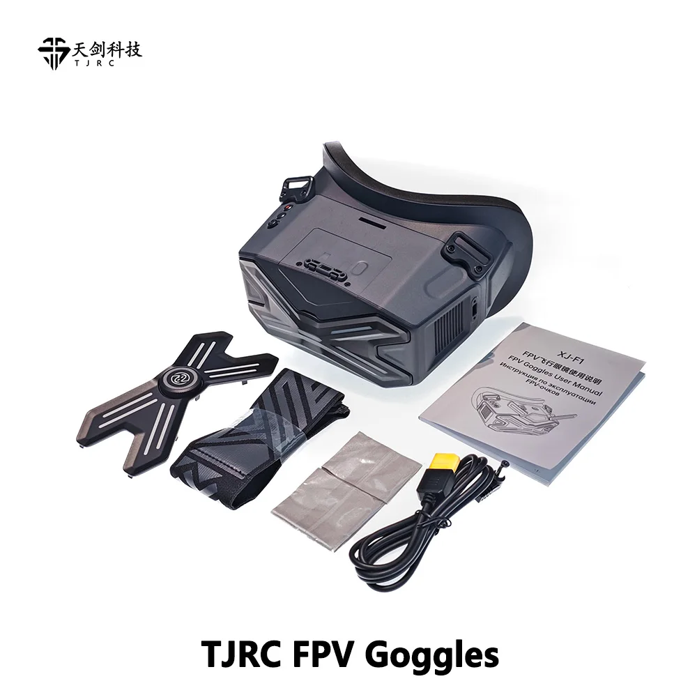 Kacamata FPV UniFlyTJRC dengan - Fpv Goggles Headset ulasan dan harga
