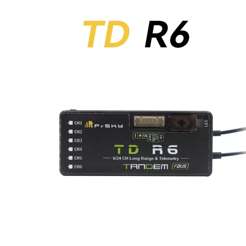 FrSky TD R6 2.4G/900MHz Peneri - Frsky Receiver Module ulasan dan harga