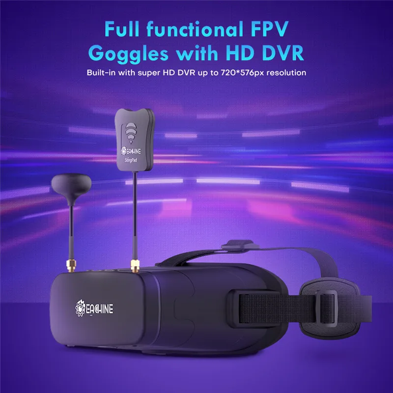 Kacamata FPV SmCpEachine EV800 - Fpv Goggles Headset ulasan dan harga