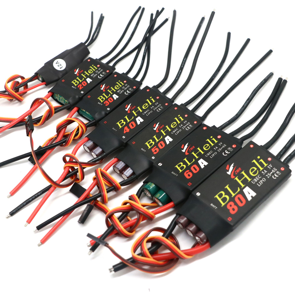 BLHeli Tanpa Sikat ESC 80A 12A - Drone Rc Diy ulasan dan harga