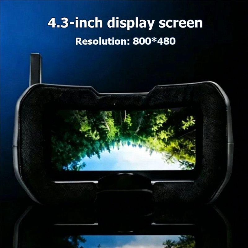 AA84 HGLRC VR001 5.8G Kacamata - Fpv Goggles Headset ulasan dan harga